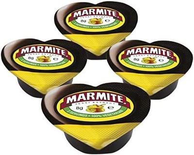 Marmite Hefeextrakt veganer Aufstrich, 100 x 8 g Liebesportionen | 1 Packung, 800 g