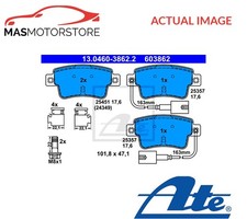 BRAKE PADS SET BRAKING PAD REAR ATE 130460-38622 FOR ABARTH PUNTO 1.4L