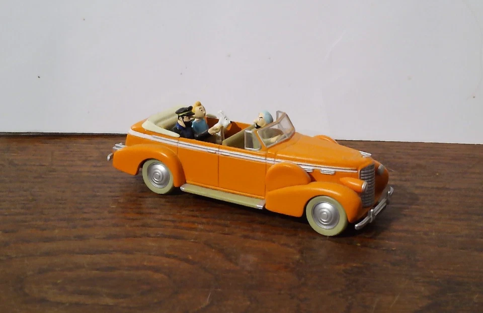 Voiture Tintin 1/43 - Atlas - Le Taxi de New-Delhi - Tintin au Tibet - Photo 2/3