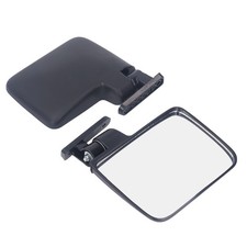 1 Pair Golf Cart Side Mirrors Clear Wide View Impact Resistant Golf Cart