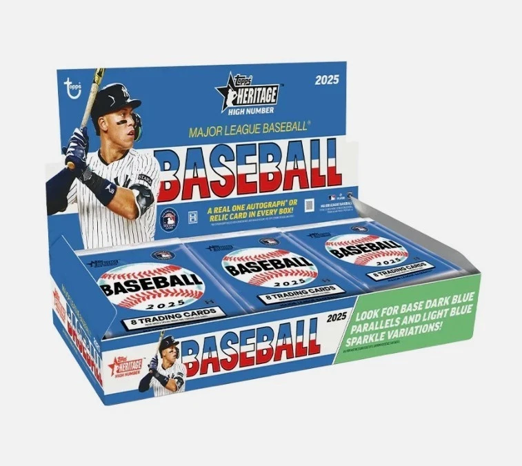 2025 Topps Heritage High Number Baseball Hobby Box Factory Sealed
