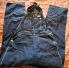 Vintage Dickies Denim Overalls – Made in U.S.A. – Size 34 x 32 Bibs — photo 1