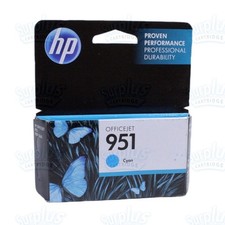 Genuine HP 951 Cyan Standard Ink Cartridge OfficeJet 8620 8600 8630
