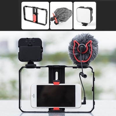  Vlog Live Mobile Phone Photography Support Video Shooting Stabilizer SET