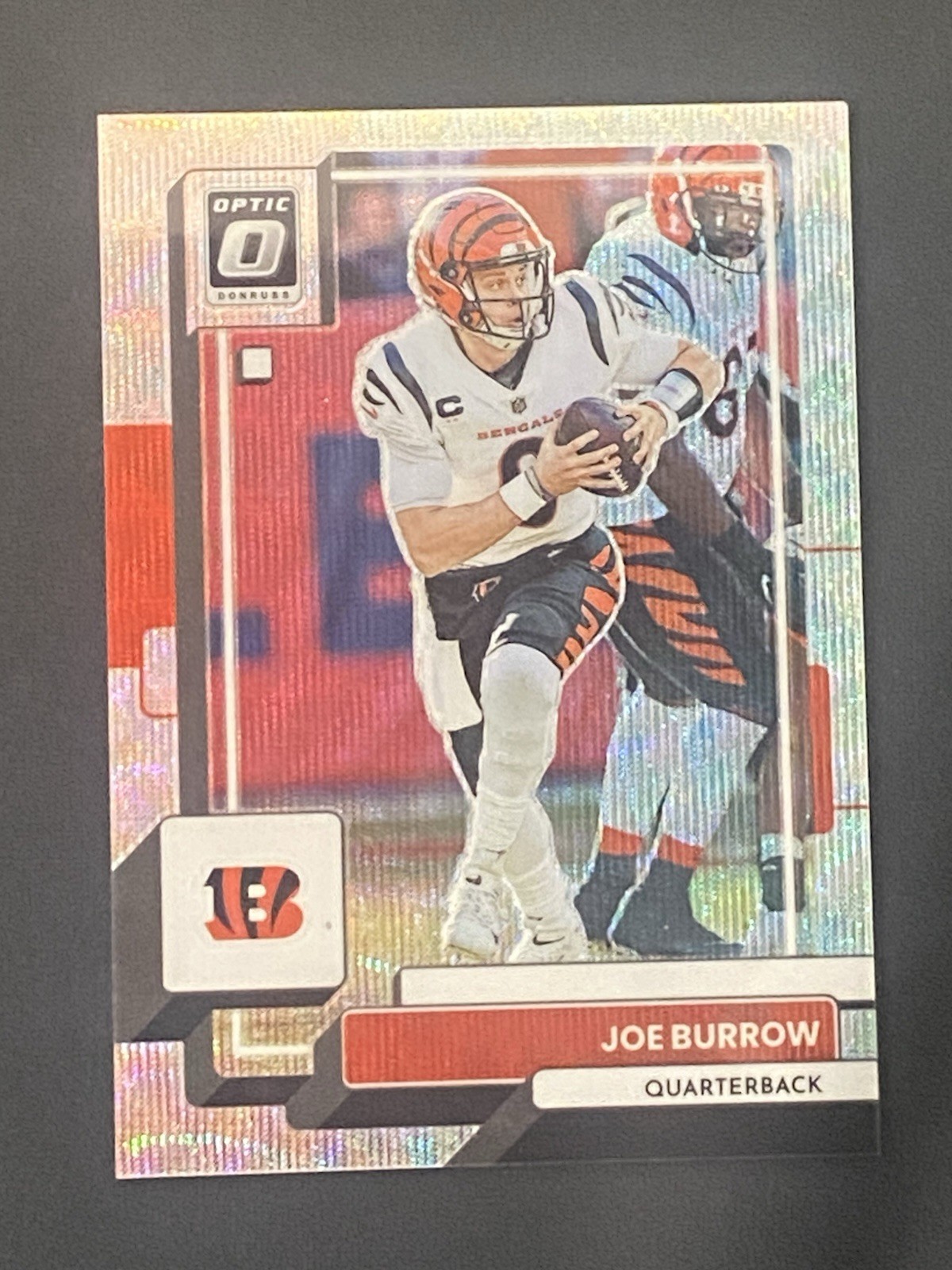 2022 Panini Donruss Optic Wave Prizm /300 Joe Burrow Cincinnati Bengals #39