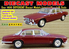 LOVELY SERIES 1 JAGUAR XJ6 4.2 IN REGENCY RED 1:43 SCALE VANGUARDS DIECAST MODEL