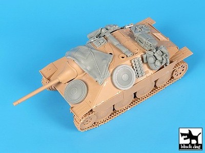 Black Dog 1/35 Stowage & Accessories for Jagdpanzer 38 'Hetzer
