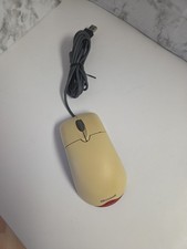 Vintage Microsoft intellimouse Optical USB Wheel Mouse 1.0 PS/2 Compatible