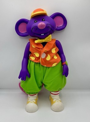 Vintage Tomy Toys 1995 Bananas In Pajamas Talking & Singing Rat In The Hat Works