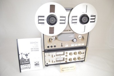 DENON オープンリールデッキ DH-610S DENON DH-610S Open Reel To Reel Player 100V 2Tracks Tested