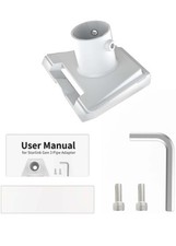 STARLINK Gen 3 Pipe Adapter - Starlink Mounting Kit Gen 3 - WHITE - OPEN BOX
