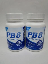 2- Nutrition Now Pb 8 Probiotic 14 Billion Active Cultures 60 Caps each 4/26