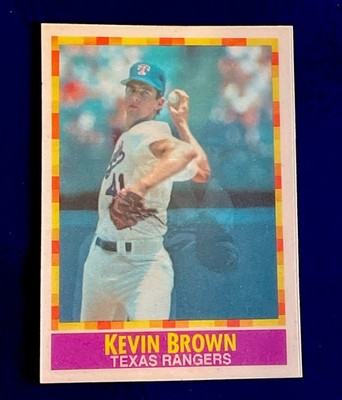 Kevin Brown 1990 Sportflics #73 RC Texas Rangers/ ESPN Analyst