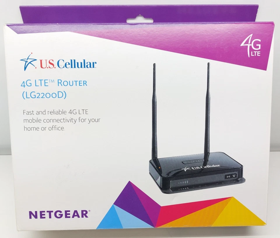 US Cellular / Netgear 4G LTE Router LG2200D - Image 2 of 4