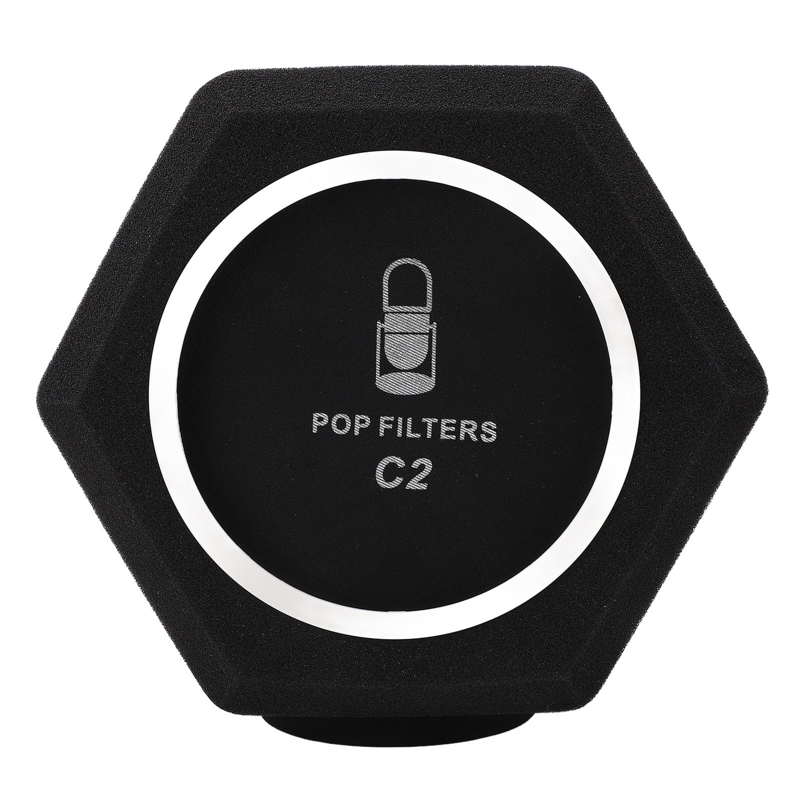 C2 Microphone Sponge Cover High Density Microphone Windscreen For Professional R