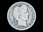 1914 Barber Silver Quarter Dollar (15J24)