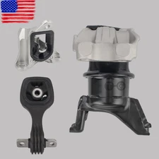 3pc Motor Mount Kit Set for 12-13 Honda Civic 1.8L Engine - Auto Transmission