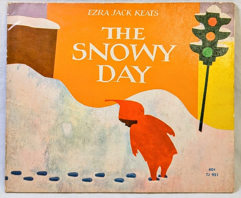The Snowy Day Ezra Jack Keats 1st Printing November 1966 Scholastic Paperback - Image 2 of 4