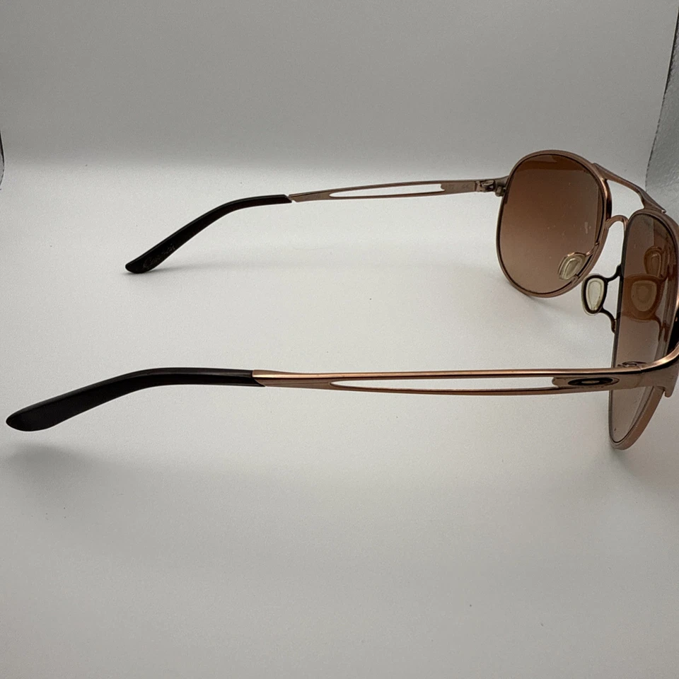 Gafas de sol Oakley Caveat OO4054-01 oro rosa 60-14 137 unisex aviador leer Foto 3 de 4