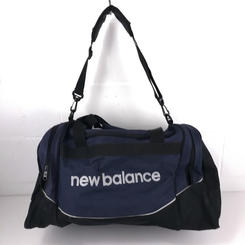 New Balance gym bag duffle blue black 