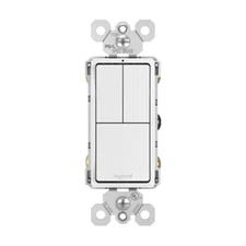 Radiant 15 Amp 120-Volt 3-Switch 3-Way plus 2 Single-Pole Combination Decorator 