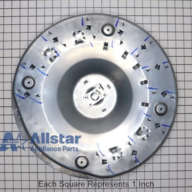 GE Dryer Heating Element Assembly WE11M23 - Image 2 of 4