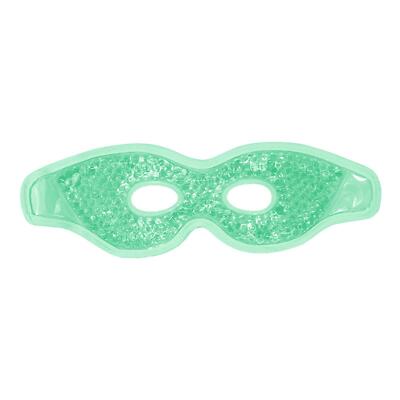 Cold Cooling Eye Mask, Wiederverwendbare Gel Perlen Augenmaske mit Augenlöchern, Hot Cold Eye