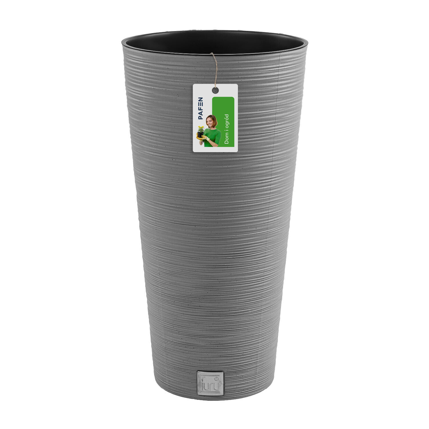 Portavaso portavaso FURU Portavaso quadrato da balcone grigio 15,5 L