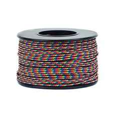 Micro Cord Braided Thin Paracord 1.18mm Jewelry Crafting Outdoor 125' Spool