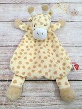 WubbaNub Plush Giraffe Newborn Lovey Security Blanket Rattle 13"