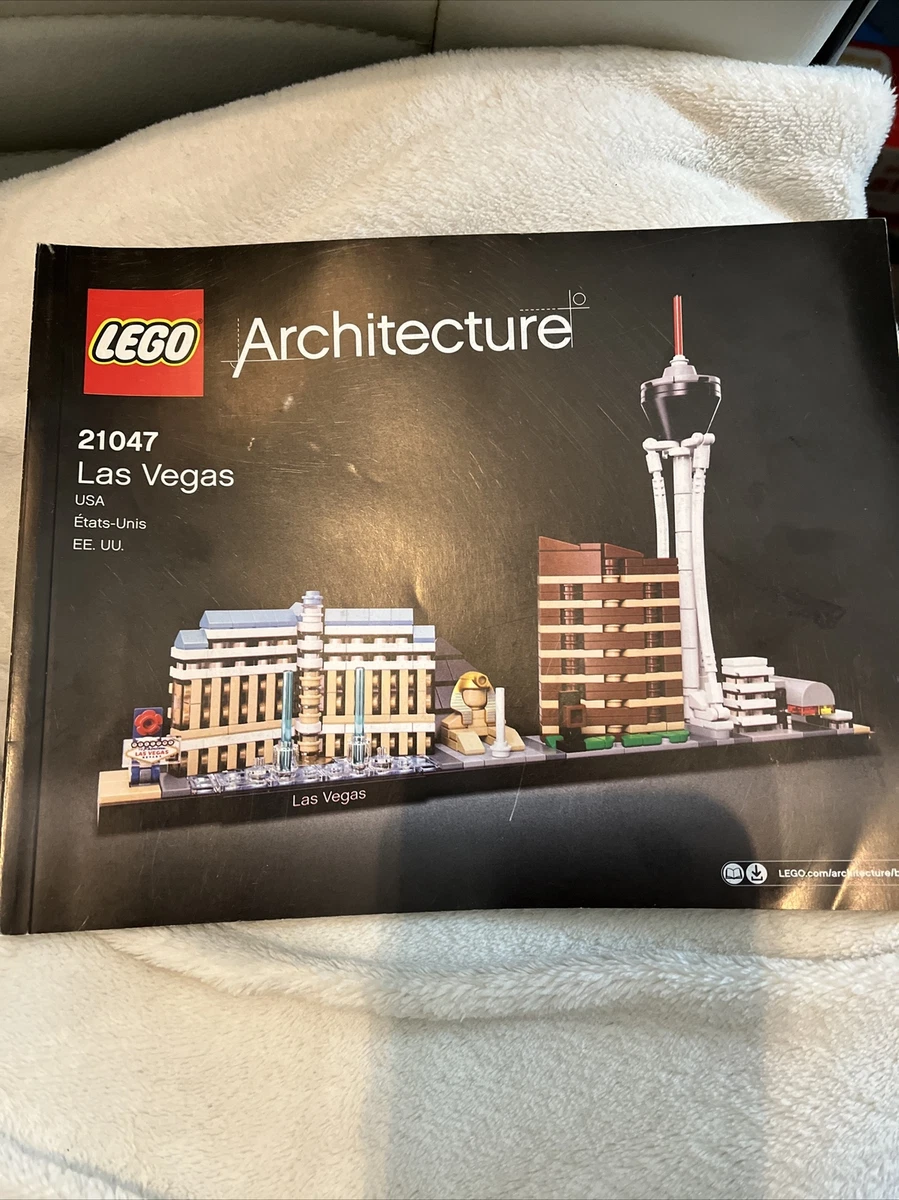 LEGO 21047 ARCHITECTURE "LAS VEGAS" Building Manual ONLY, NO  BRICKS