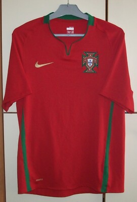 Portugal 2008 - 2010 Home football shirt jersey Nike size S | eBay
