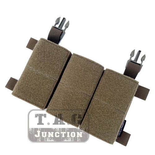 Tactical Triple 5.56 KYWI Placard Swift Clip Magazine Pouch Hook&Loop Mag Panel - Picture 9 of 12