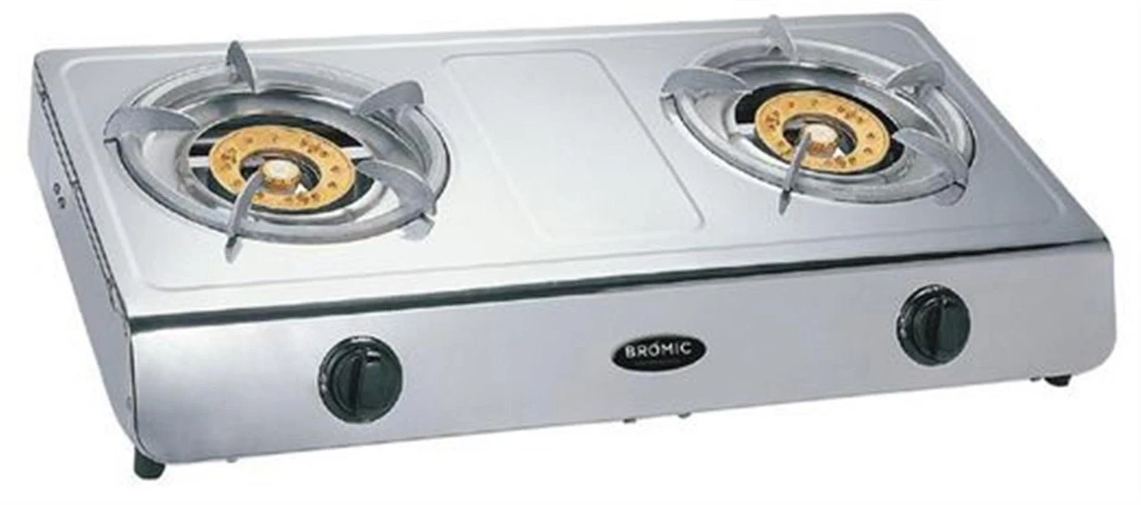 Wok Double Burner Wok Cooker Stove LPG Gas 13.5 MJ Portable Benchtop