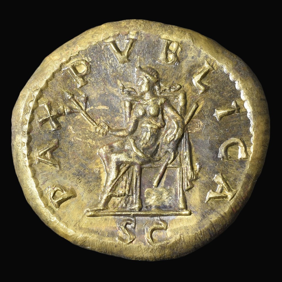 Pupienus HandStruck Æ Sestertius Roman Empire 238 AD Bronze Coin eBay