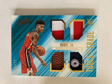 2015-16 Absolute Memorabilia Tools of the Trade RC Materials Quad Prime OUBRE JR