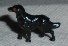 Vintage Lead Johillco (John Hill & Co.) "Black Lab Retriever Dog" EX Cond Lot B