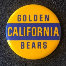 University of California Berkeley Golden Bears NCAA VINTAGE PAC-12 Button Pin