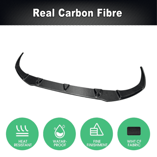 For BMW Z4 G29 M40i M-Sport 2019-2024 REAL CARBON Front Bumper Lip Chin Spoiler - Picture 5 of 8