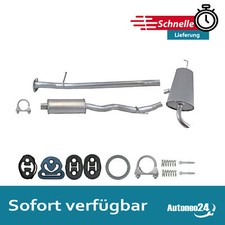 Auspuffanlage für Nissan Qashqai 1.6 114PS/117PS, 2WD ab. 2006, Auspuff 