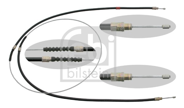 Febi Bilstein Handbremsseil L/R FüR Jumper Ducato Boxer 1.9D-2.8D 02.94-09.09-image