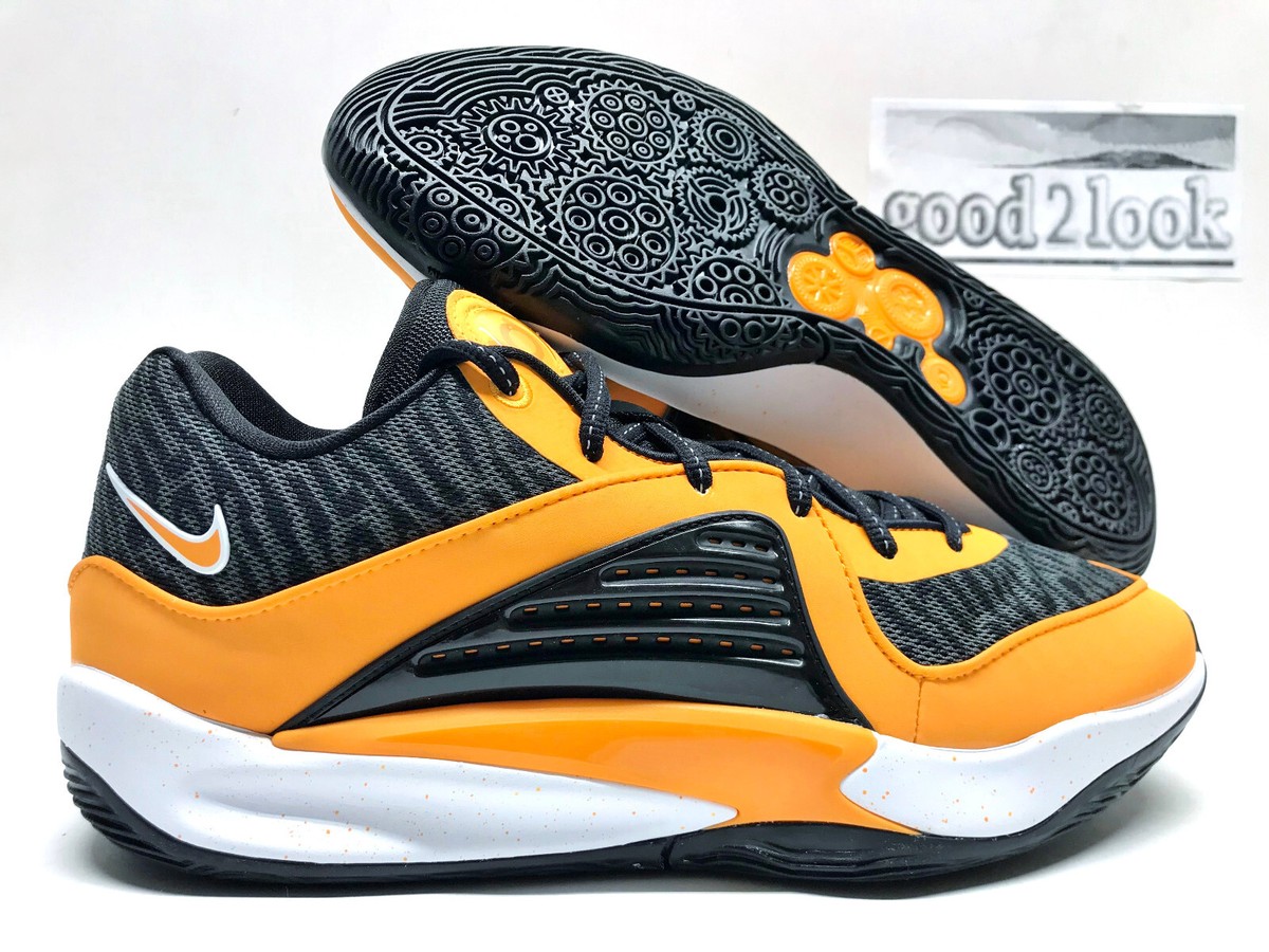 NIKE KD 16 BY YOU KEVIN DURANT BLACK/CANYON GOLD-WHITE SIZE MEN'S
