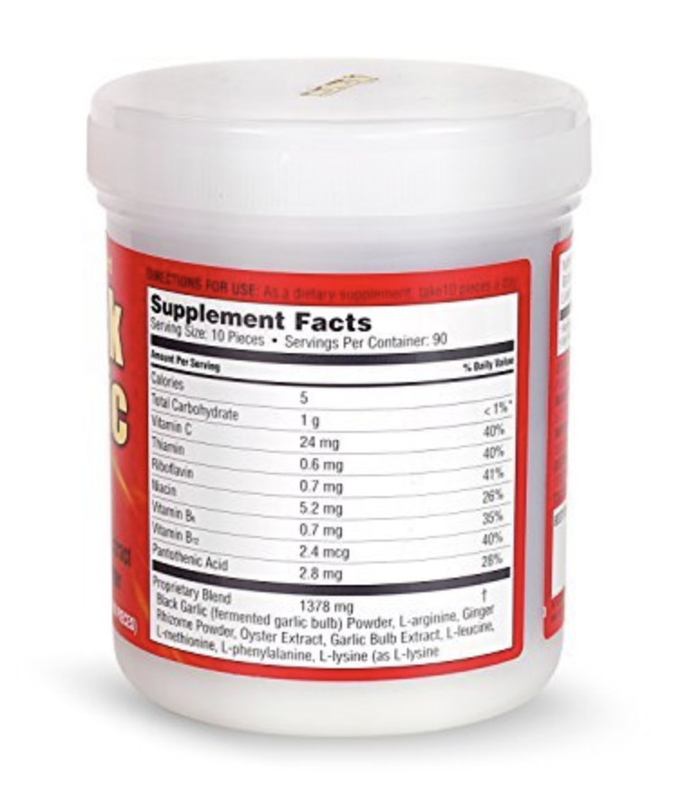 Umeken Black Garlic EX Fermented Black Concentrated Garlic Extract