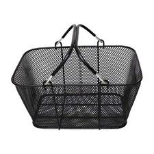 Shopping Basket with Handles Metal Large Capacity Wire Mesh Shopping Basket for