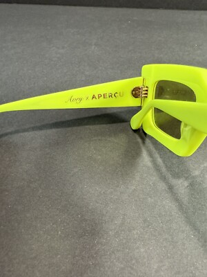 NEW APERÇU EYEWEAR women\'s avry sunglasses in passionfruit Apercu X Avry Sunglasses Passionfruit $189 MSRP (MINT  main image 3