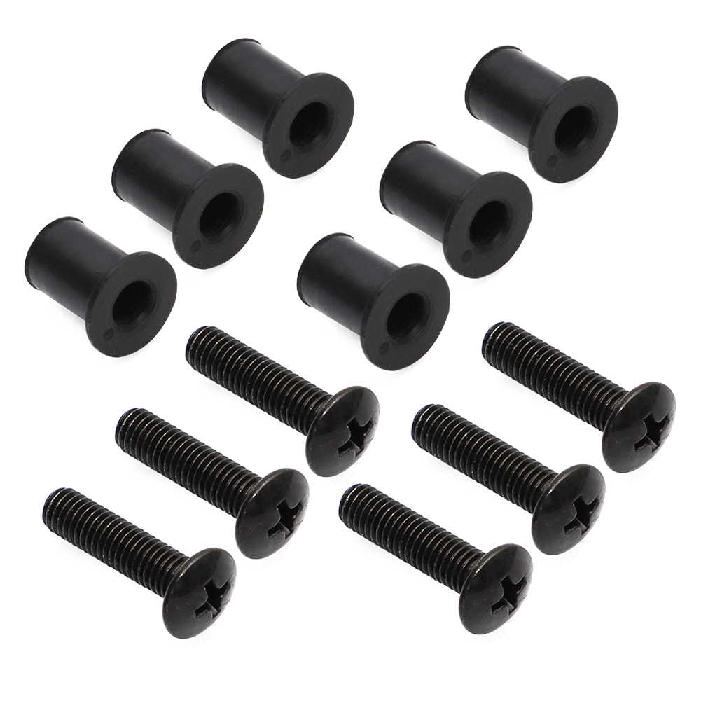 For YAMAHA Snowmobile 90150-05024-00 Windshield Screws & Rubber