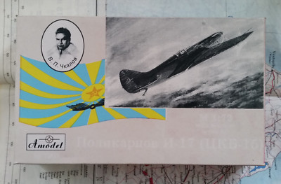 Polikarpov I-17 Amodel 7203 1:72 Sowjetunion Weltkrieg Plastikmodellbau