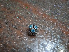 Charm Pandora sfera azzurra/celeste