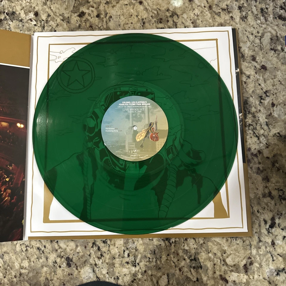 Les Claypool's Fearless Flying Frog Brigade - Live Frogs Sets 1 & 2 - 3xLP Vinyl - Image 3 of 4