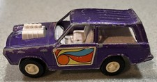Vintage Tootsietoy Purple Vega Diecast Car-Made In USA